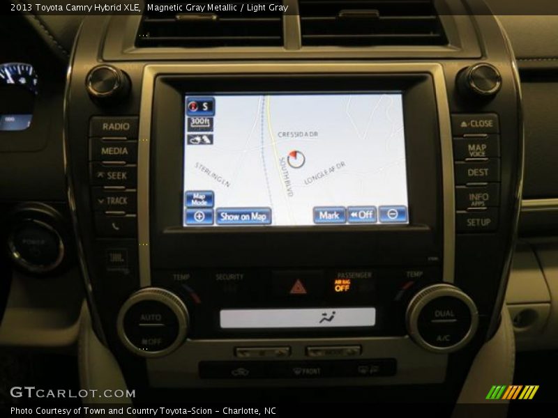 Magnetic Gray Metallic / Light Gray 2013 Toyota Camry Hybrid XLE