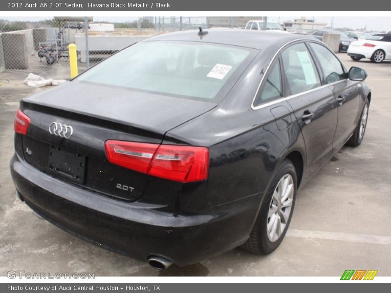 Havana Black Metallic / Black 2012 Audi A6 2.0T Sedan