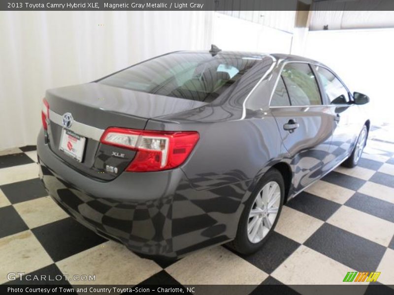 Magnetic Gray Metallic / Light Gray 2013 Toyota Camry Hybrid XLE