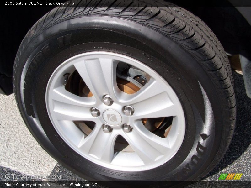 Black Onyx / Tan 2008 Saturn VUE XE