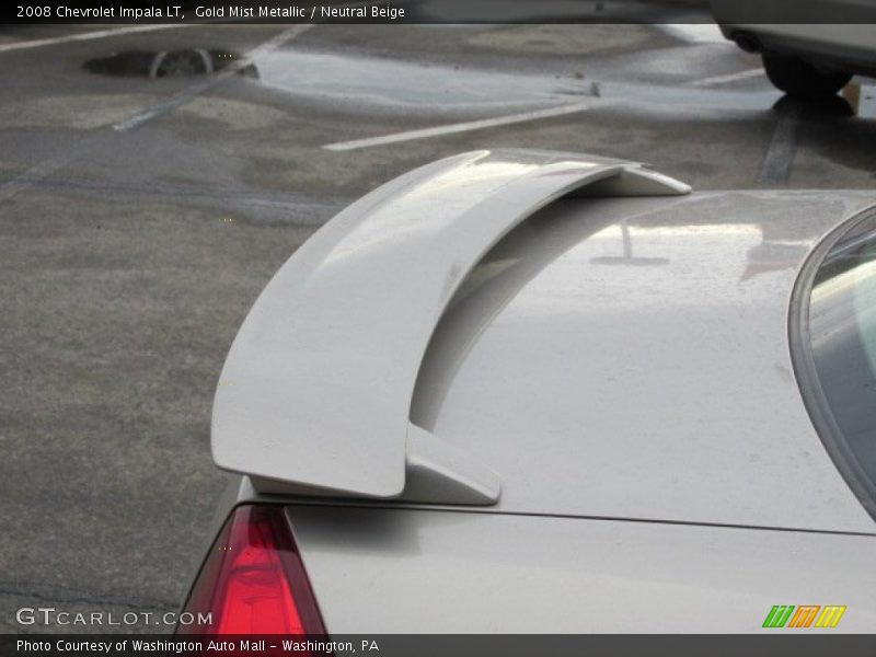 Gold Mist Metallic / Neutral Beige 2008 Chevrolet Impala LT