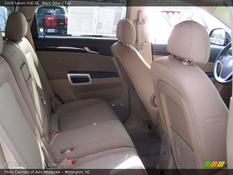 Black Onyx / Tan 2008 Saturn VUE XE
