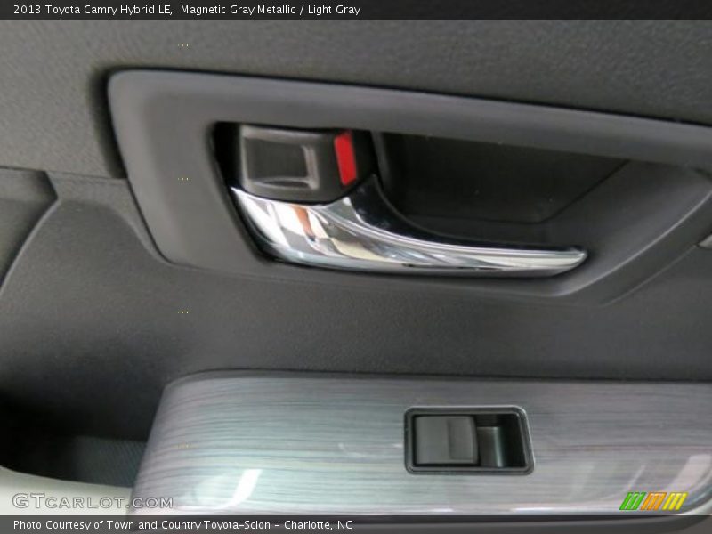 Magnetic Gray Metallic / Light Gray 2013 Toyota Camry Hybrid LE