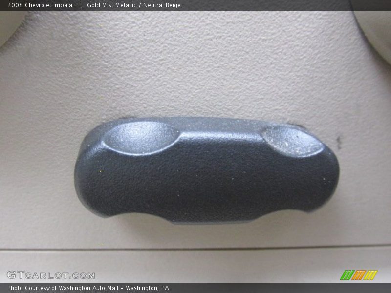 Gold Mist Metallic / Neutral Beige 2008 Chevrolet Impala LT