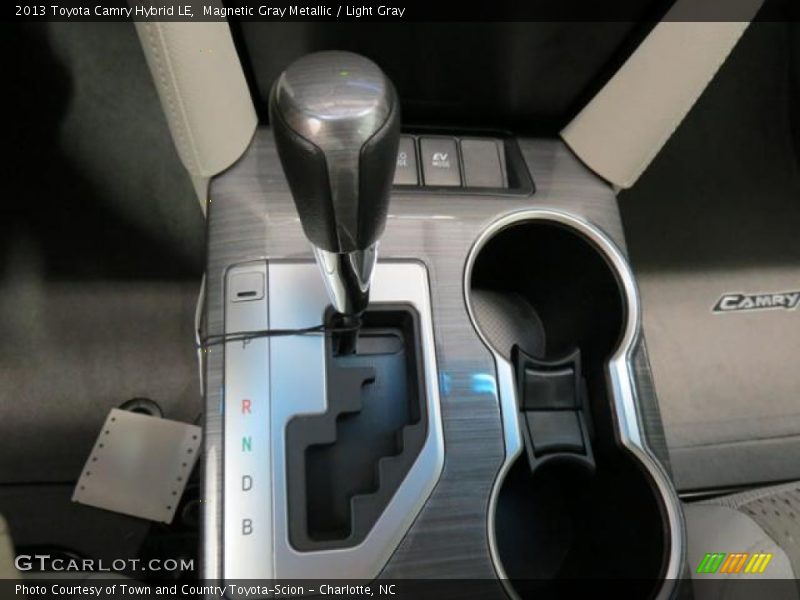 Magnetic Gray Metallic / Light Gray 2013 Toyota Camry Hybrid LE