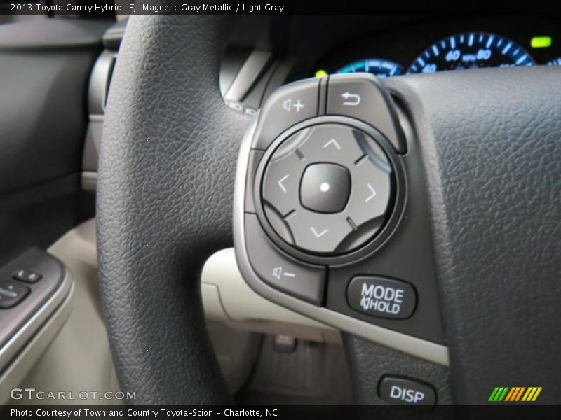 Magnetic Gray Metallic / Light Gray 2013 Toyota Camry Hybrid LE