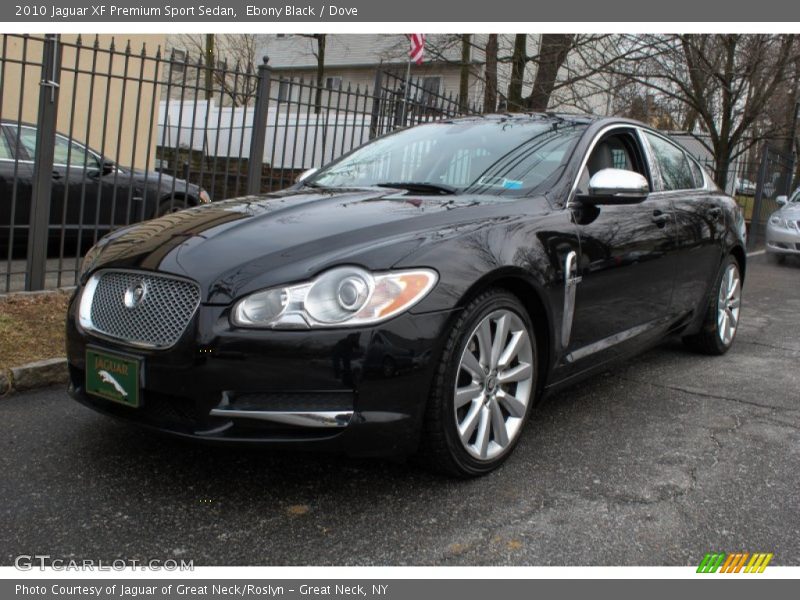 Front 3/4 View of 2010 XF Premium Sport Sedan