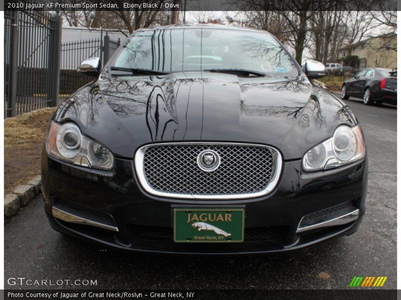 Ebony Black / Dove 2010 Jaguar XF Premium Sport Sedan