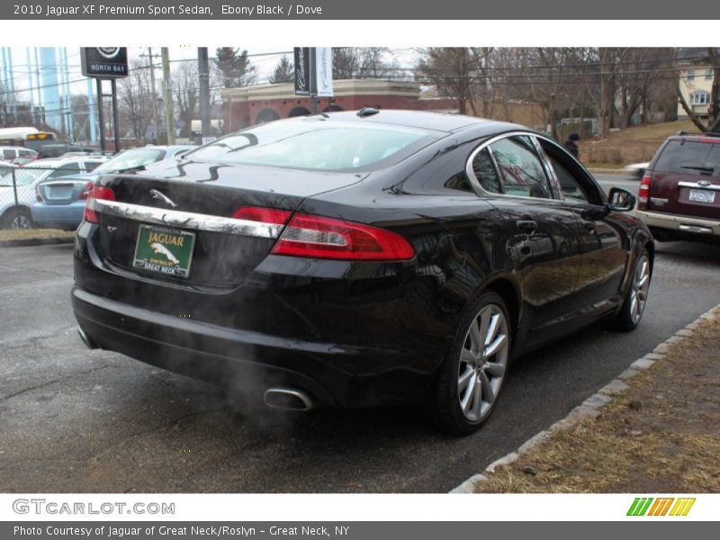 Ebony Black / Dove 2010 Jaguar XF Premium Sport Sedan