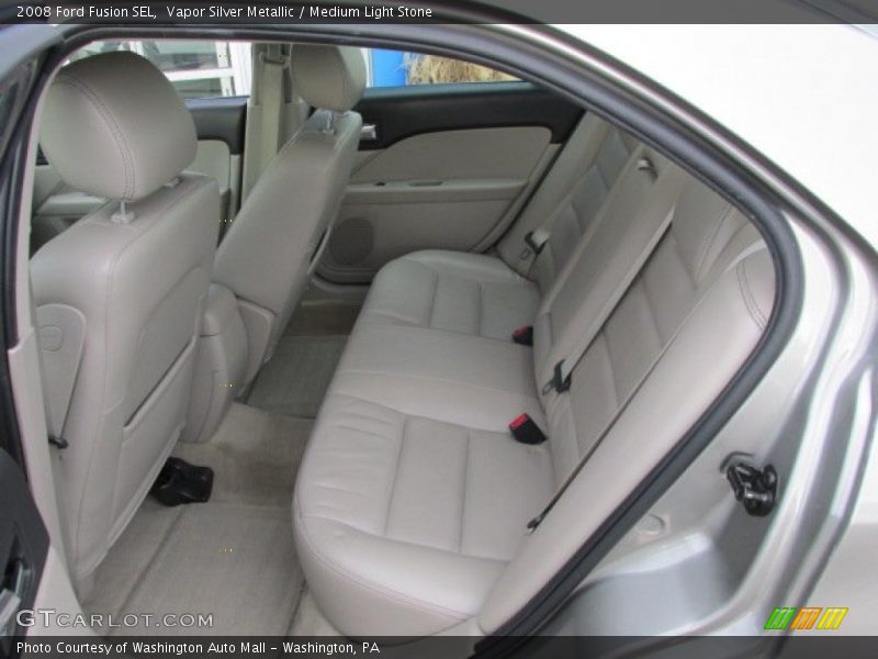 Rear Seat of 2008 Fusion SEL