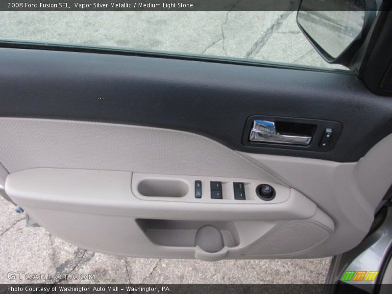 Vapor Silver Metallic / Medium Light Stone 2008 Ford Fusion SEL