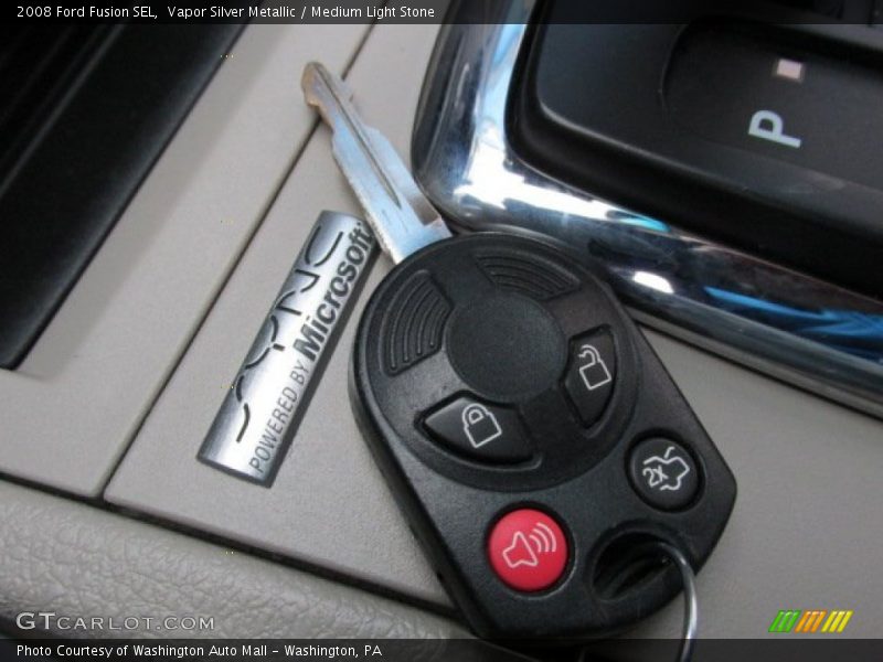 Keys of 2008 Fusion SEL
