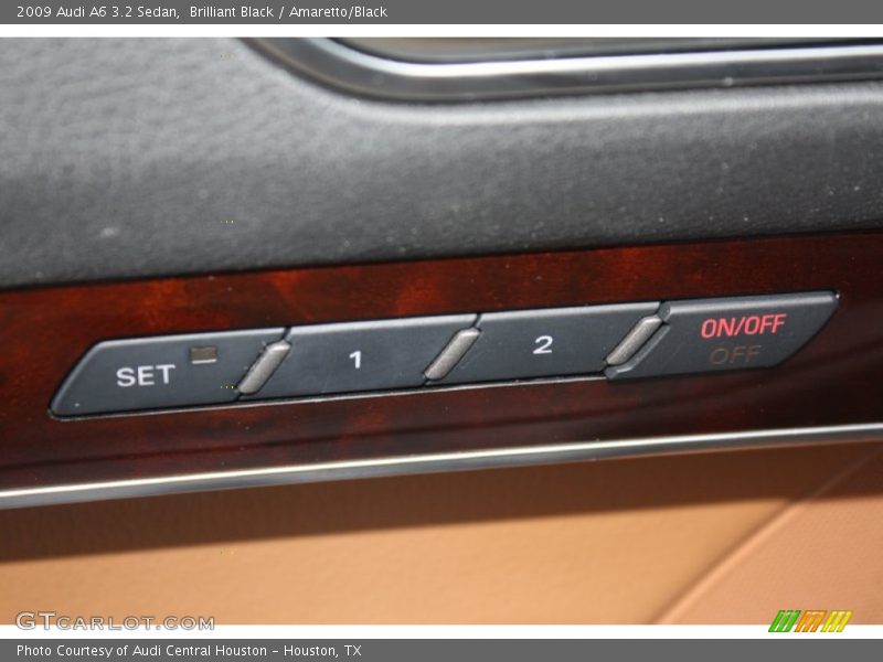Brilliant Black / Amaretto/Black 2009 Audi A6 3.2 Sedan