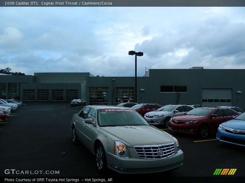 Cognac Frost Tricoat / Cashmere/Cocoa 2008 Cadillac DTS