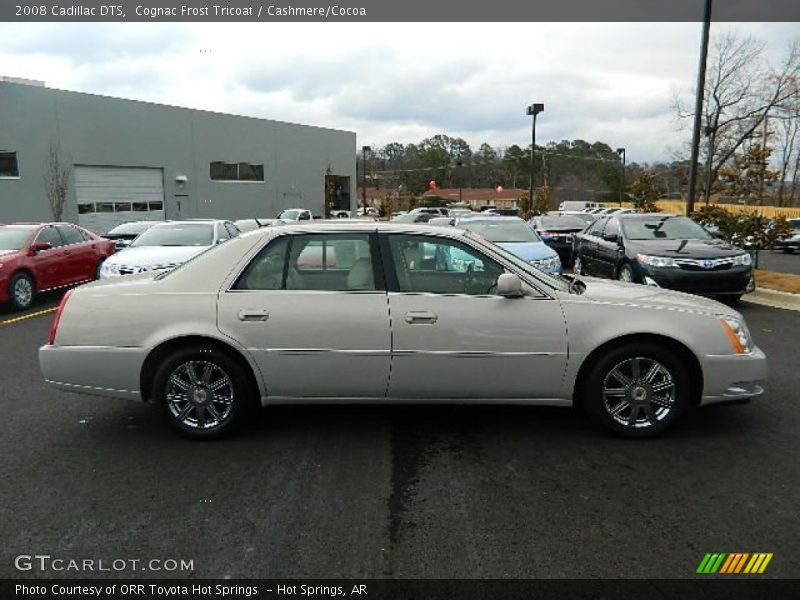 Cognac Frost Tricoat / Cashmere/Cocoa 2008 Cadillac DTS
