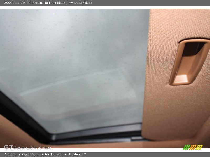 Brilliant Black / Amaretto/Black 2009 Audi A6 3.2 Sedan