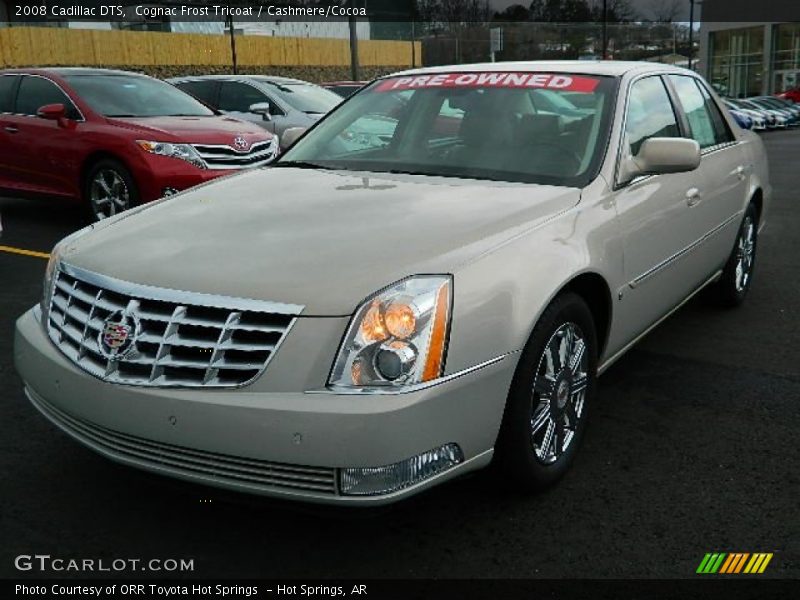 Cognac Frost Tricoat / Cashmere/Cocoa 2008 Cadillac DTS