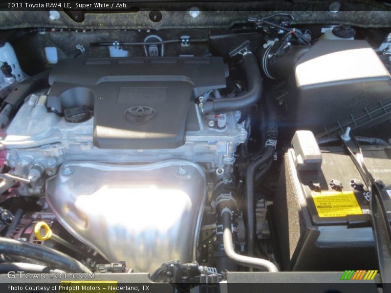 Super White / Ash 2013 Toyota RAV4 LE