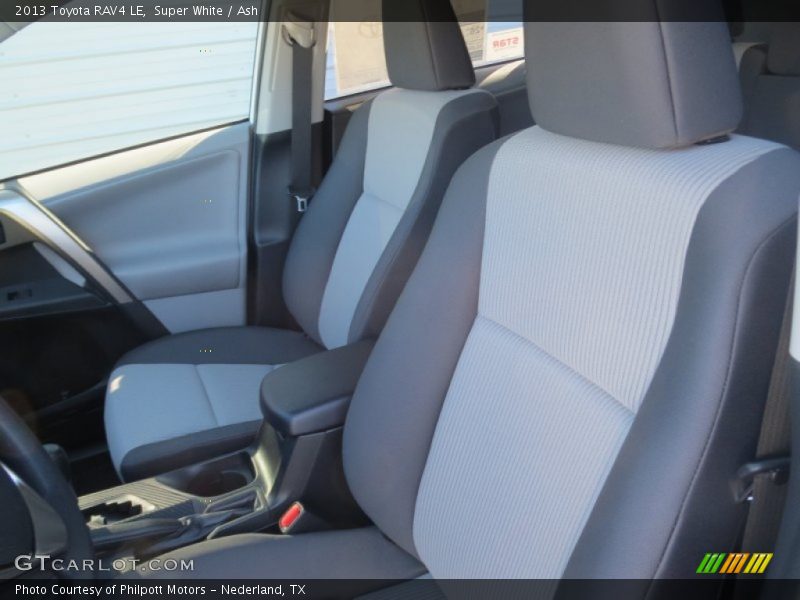 Super White / Ash 2013 Toyota RAV4 LE