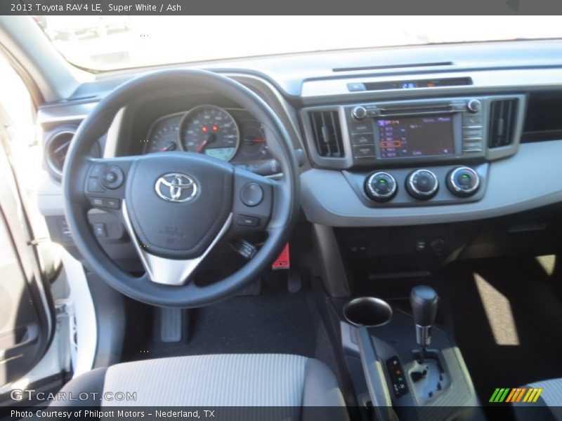 Super White / Ash 2013 Toyota RAV4 LE