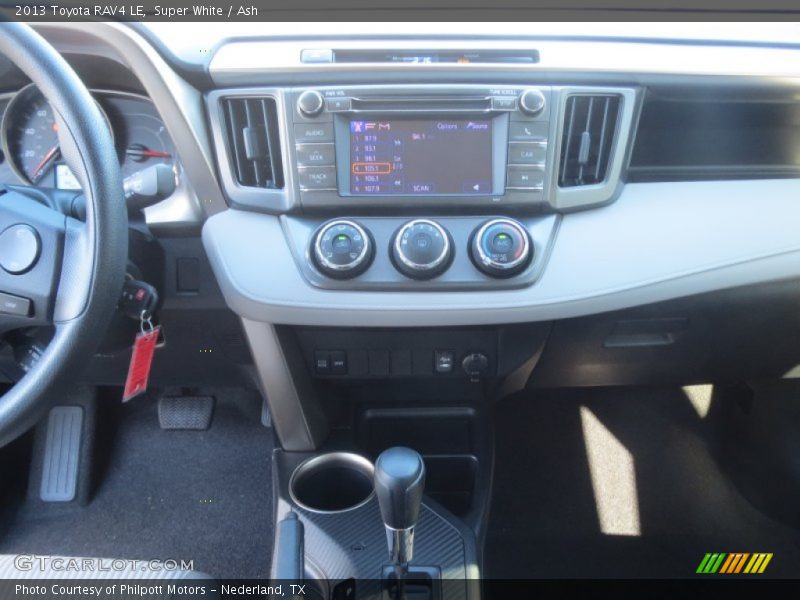 Super White / Ash 2013 Toyota RAV4 LE