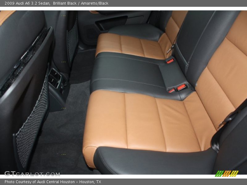Brilliant Black / Amaretto/Black 2009 Audi A6 3.2 Sedan