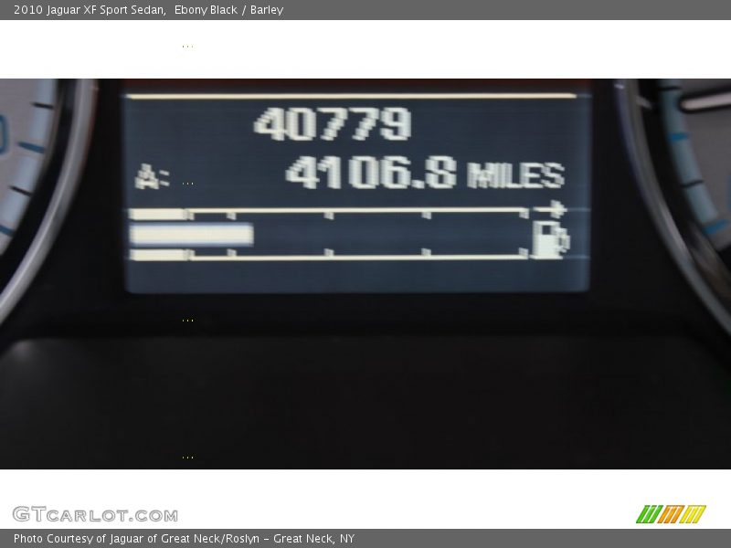 Ebony Black / Barley 2010 Jaguar XF Sport Sedan
