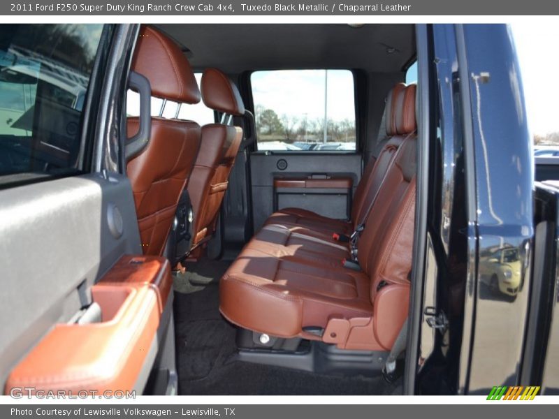 Tuxedo Black Metallic / Chaparral Leather 2011 Ford F250 Super Duty King Ranch Crew Cab 4x4