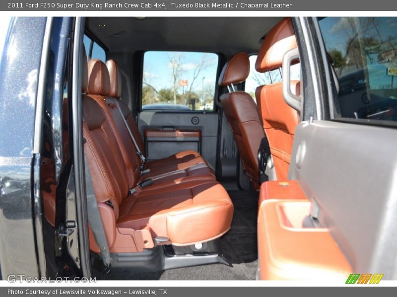 Tuxedo Black Metallic / Chaparral Leather 2011 Ford F250 Super Duty King Ranch Crew Cab 4x4