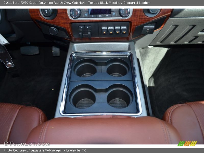 Tuxedo Black Metallic / Chaparral Leather 2011 Ford F250 Super Duty King Ranch Crew Cab 4x4