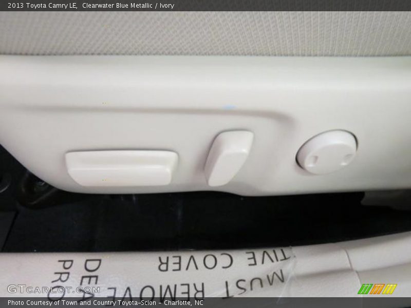 Clearwater Blue Metallic / Ivory 2013 Toyota Camry LE
