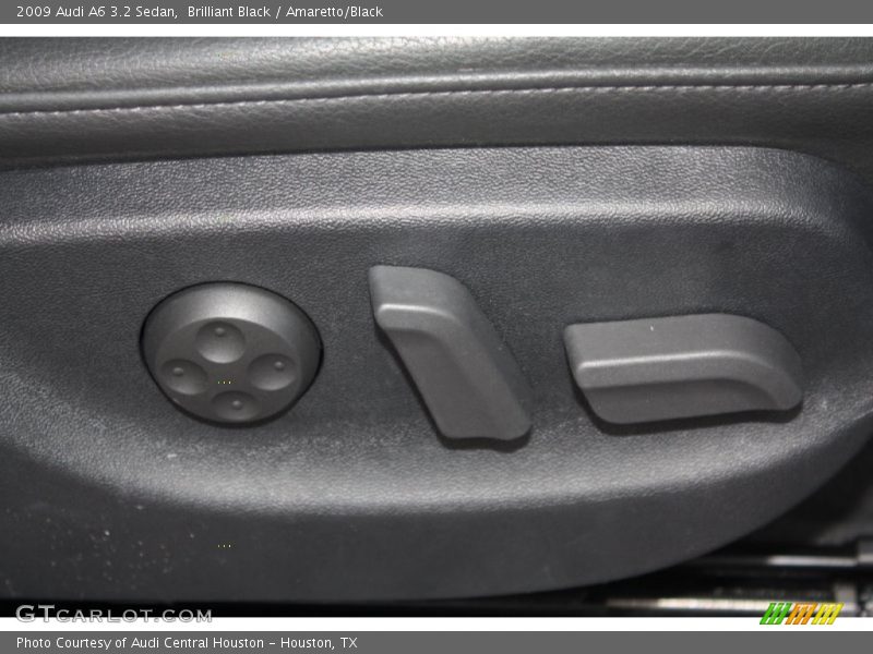 Brilliant Black / Amaretto/Black 2009 Audi A6 3.2 Sedan