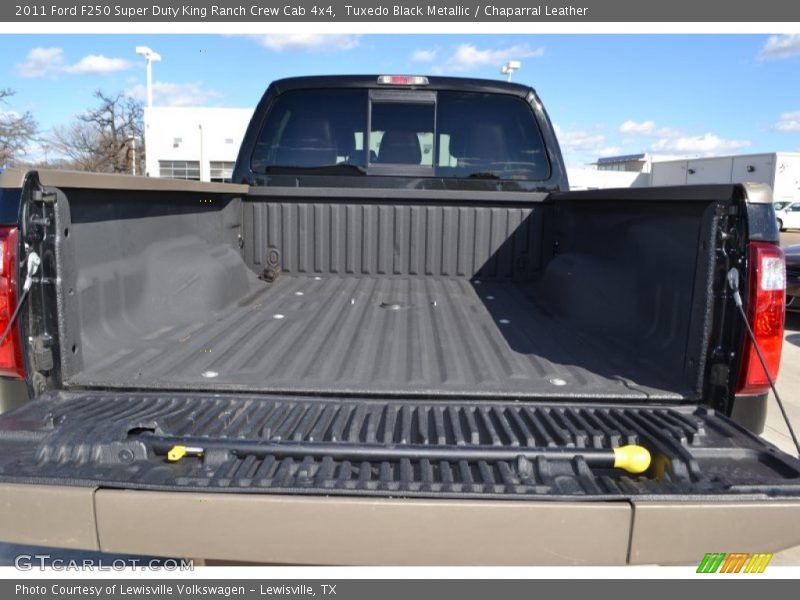 Tuxedo Black Metallic / Chaparral Leather 2011 Ford F250 Super Duty King Ranch Crew Cab 4x4