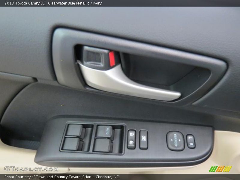 Clearwater Blue Metallic / Ivory 2013 Toyota Camry LE