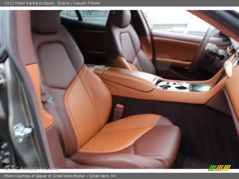 Front Seat of 2012 Karma EcoSport