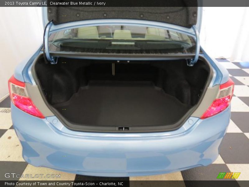 2013 Camry LE Trunk