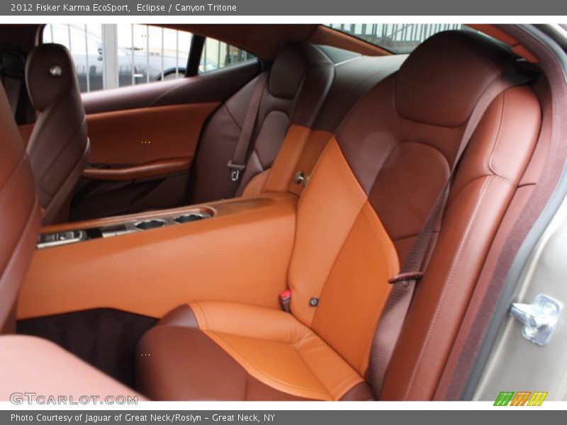 Rear Seat of 2012 Karma EcoSport