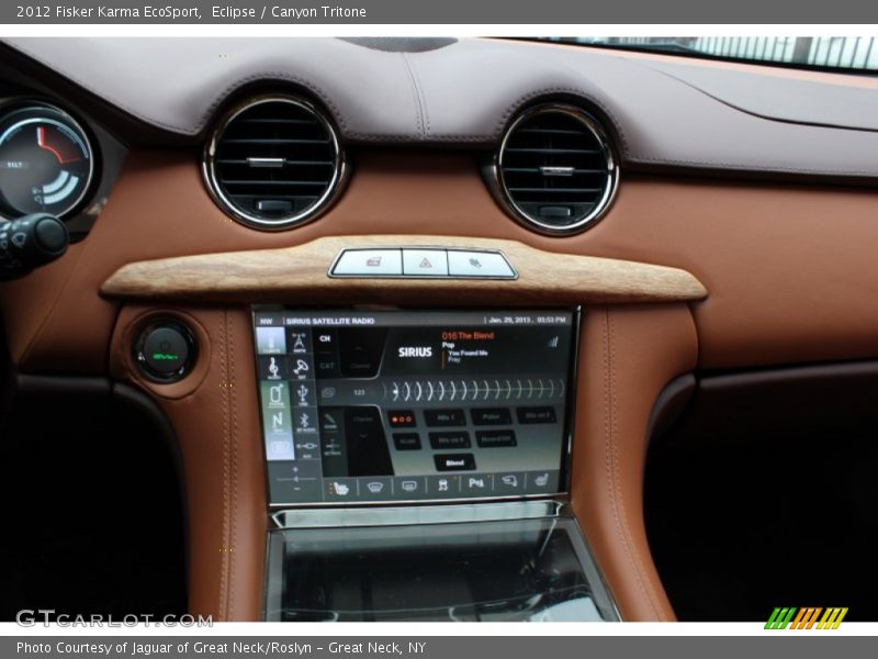 Controls of 2012 Karma EcoSport