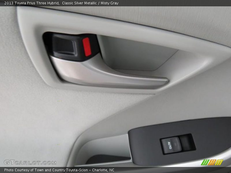 Classic Silver Metallic / Misty Gray 2013 Toyota Prius Three Hybrid