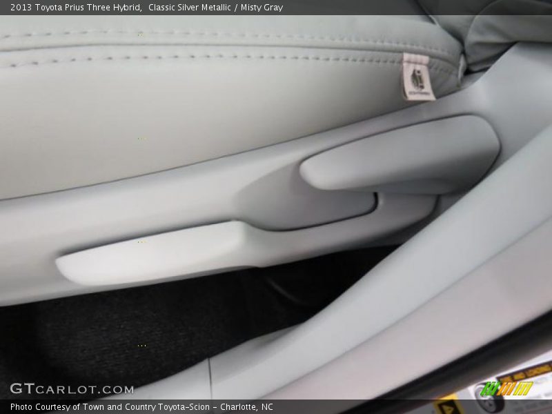 Classic Silver Metallic / Misty Gray 2013 Toyota Prius Three Hybrid