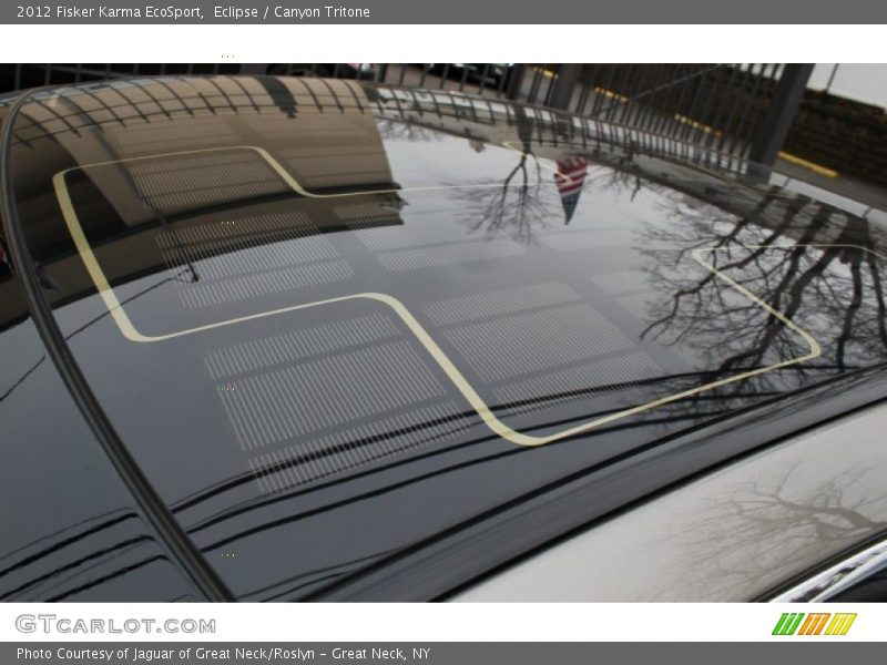 Sunroof of 2012 Karma EcoSport