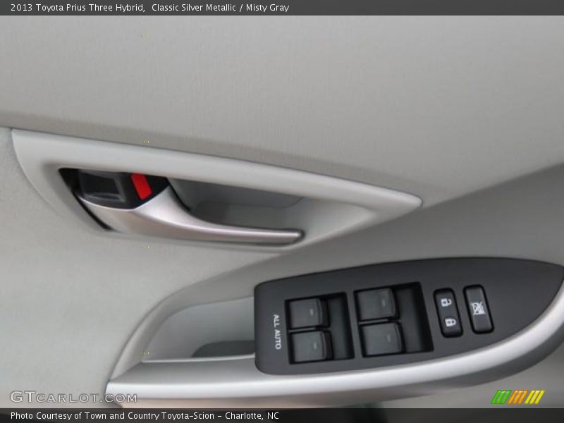 Classic Silver Metallic / Misty Gray 2013 Toyota Prius Three Hybrid