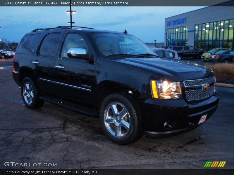 Black / Light Cashmere/Dark Cashmere 2012 Chevrolet Tahoe LTZ 4x4