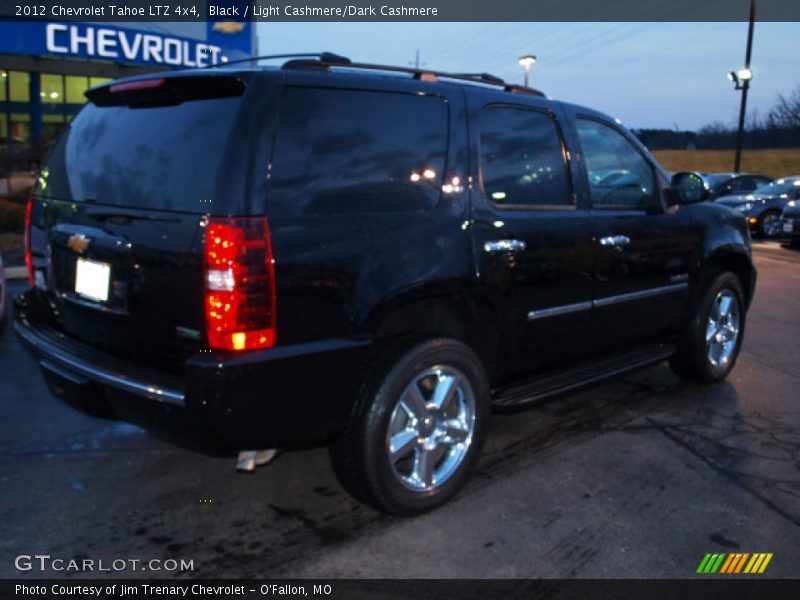 Black / Light Cashmere/Dark Cashmere 2012 Chevrolet Tahoe LTZ 4x4