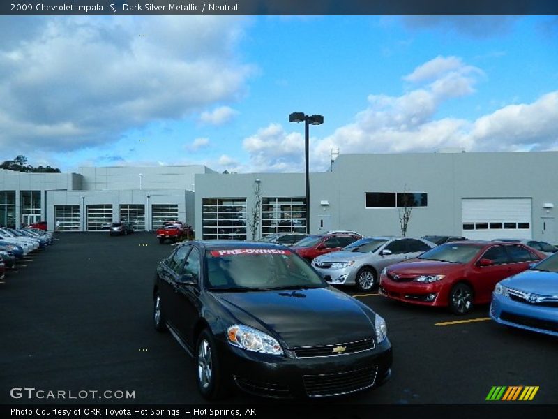 Dark Silver Metallic / Neutral 2009 Chevrolet Impala LS