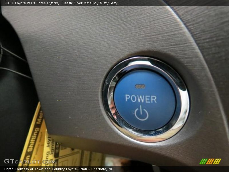 Classic Silver Metallic / Misty Gray 2013 Toyota Prius Three Hybrid