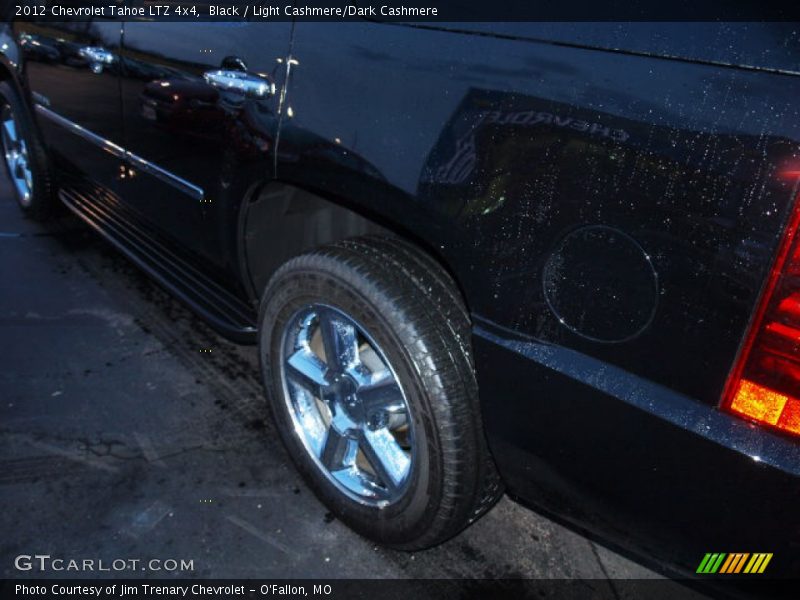 Black / Light Cashmere/Dark Cashmere 2012 Chevrolet Tahoe LTZ 4x4