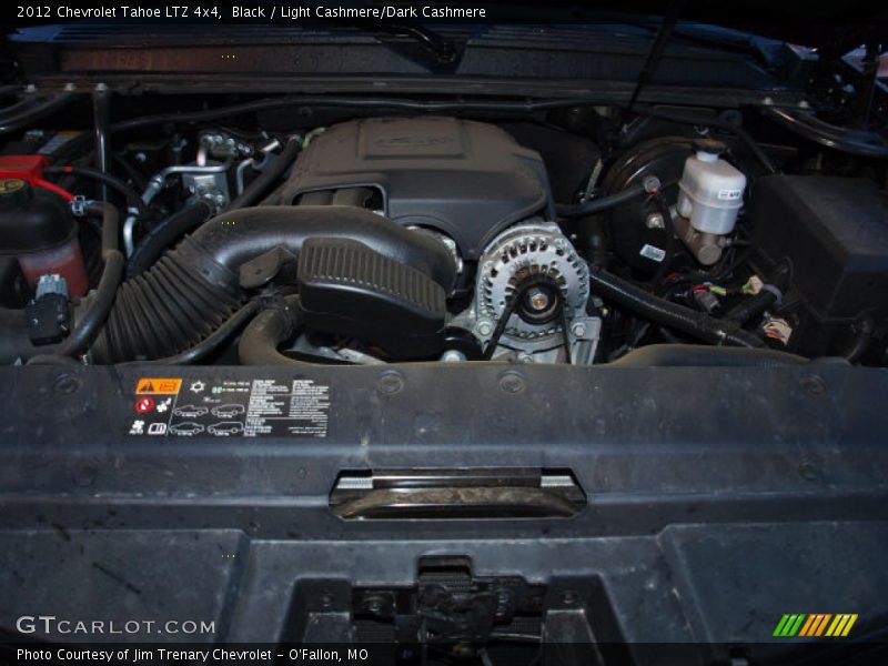 Black / Light Cashmere/Dark Cashmere 2012 Chevrolet Tahoe LTZ 4x4