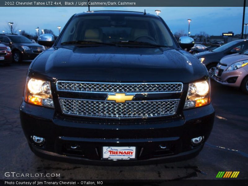 Black / Light Cashmere/Dark Cashmere 2012 Chevrolet Tahoe LTZ 4x4