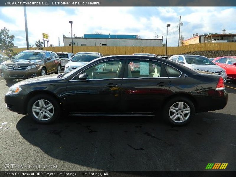 Dark Silver Metallic / Neutral 2009 Chevrolet Impala LS